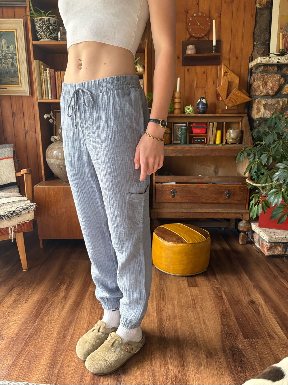 Retrology Cotton Gauze Pant M